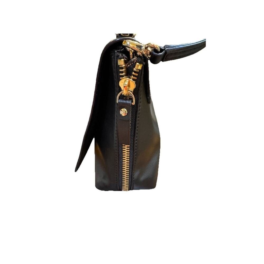 Kate Spade New York Varick Street Abbie Satchel Crossbody Leather Leopard Print - Picture 14 of 16